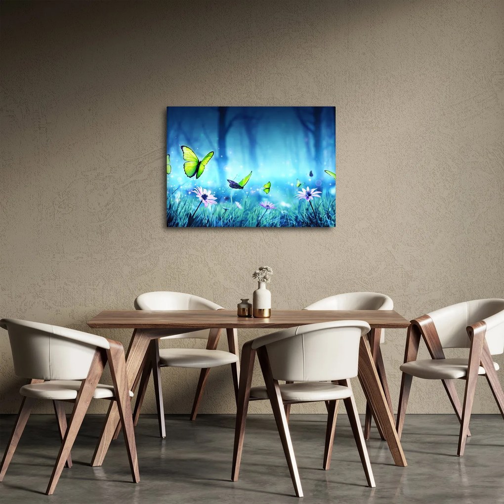 Kép - Misztikus erdei tisztás (70x50 cm)