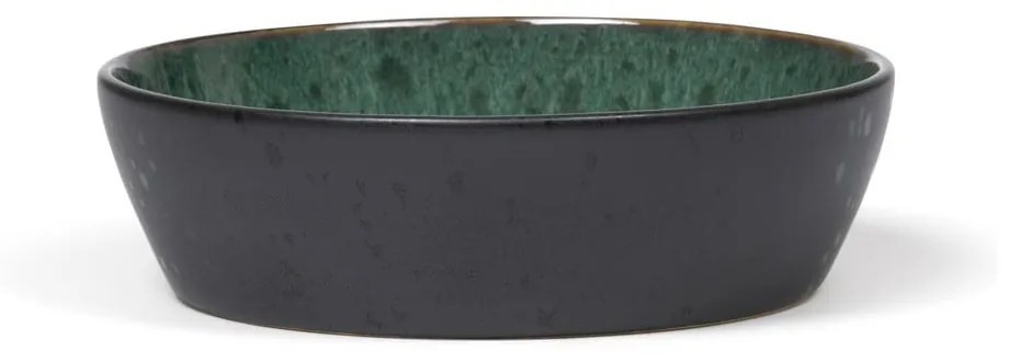 Sötétzöld agyagkerámia tálka ø 18 cm – Bitz