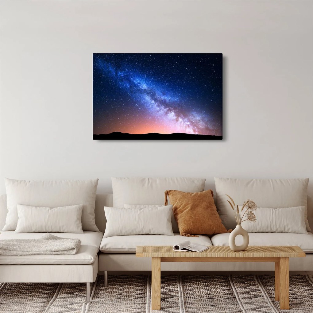 Kép - A csillagok éjszakai szépsége (90x60 cm)
