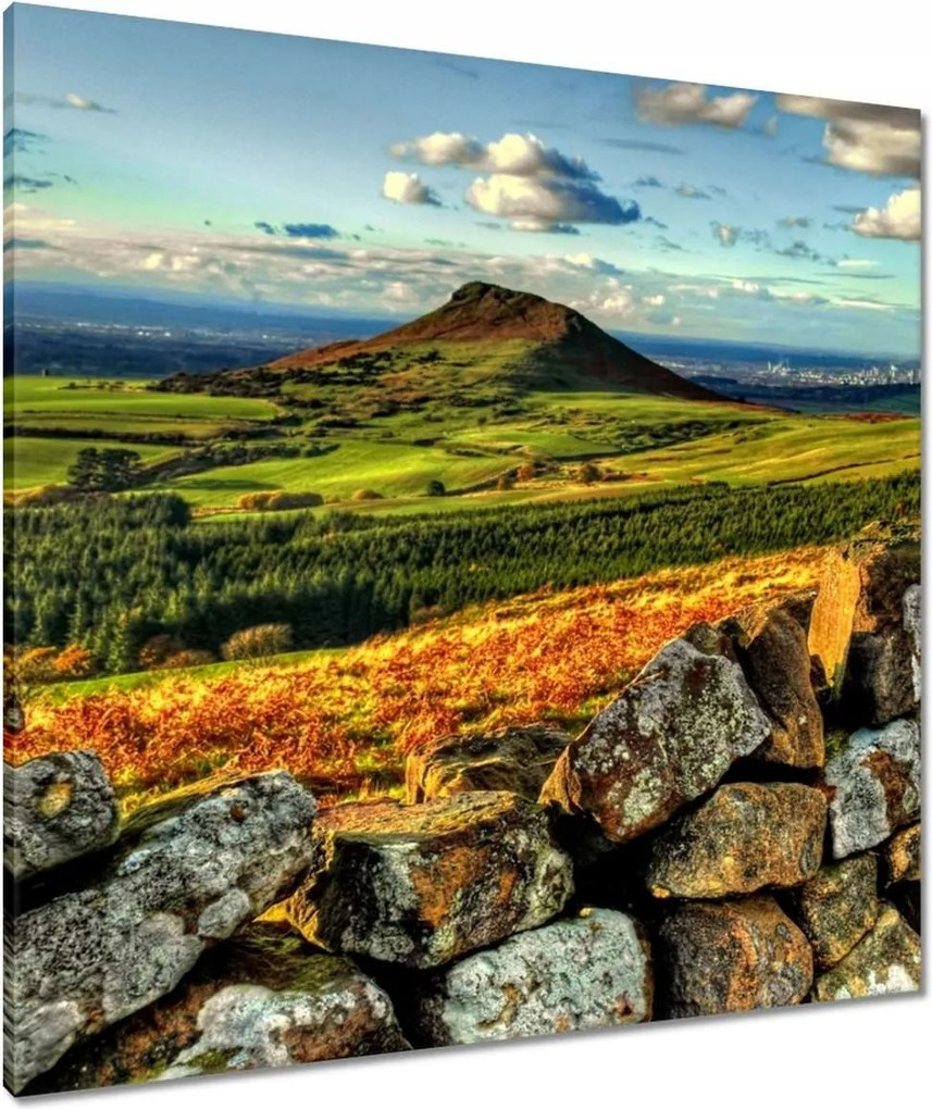 Vászonkép 80x80 Hegyi tájkép