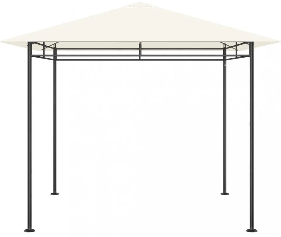 krémszínű pavilon 3 x 3 x 2,7 m 180 g/m²