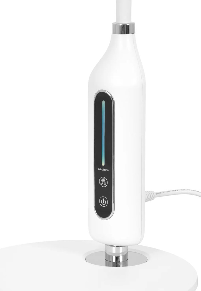 KAJA K-BL1072 BIAŁY MIDA Fehér Színű Asztali Lámpa 8W LED 700Lm 3000-6300K IP20
