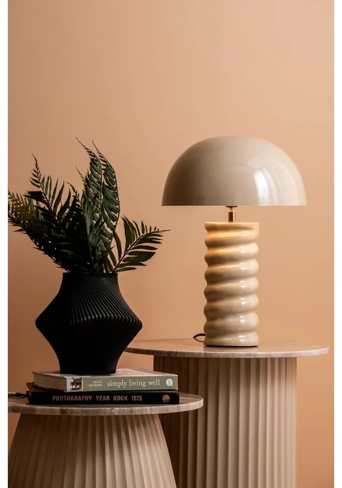 Szürke asztali lámpa (magasság 45 cm) Gracio – Leitmotiv