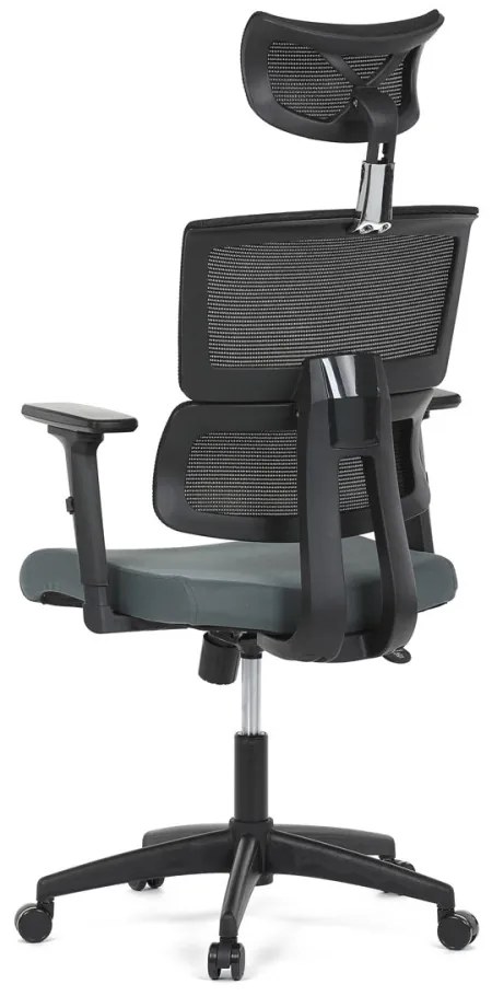 Scaun pivotant de birou de culoare gri Mecanism pivotant. KA-B1025