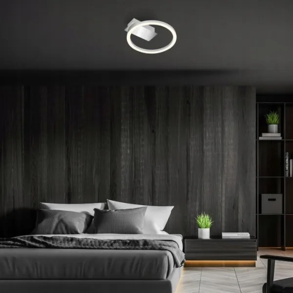 Briloner 3778-014 - FRAME mennyezeti lámpatest LED/5W/230V, átmérő 20 cm, matt króm