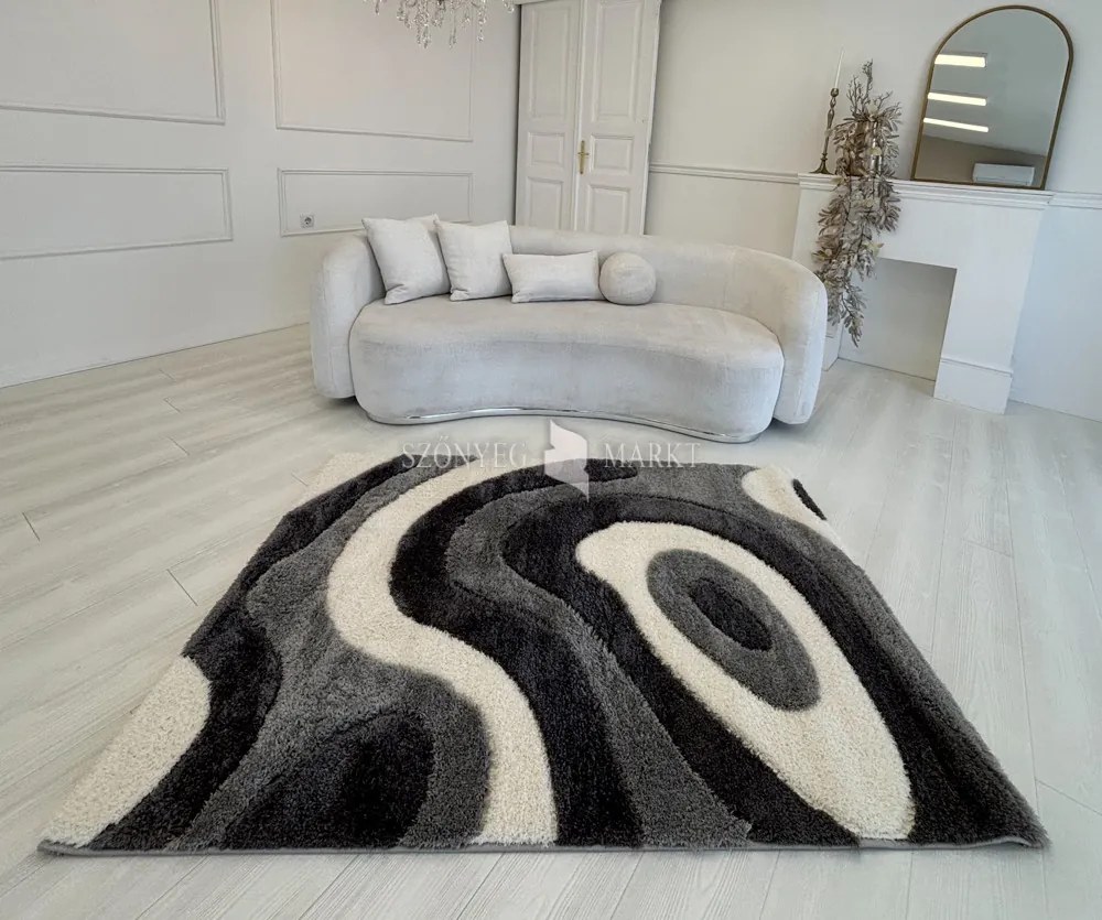 Marbella 9158A Szürke (Grey) szőnyeg 80-as szett