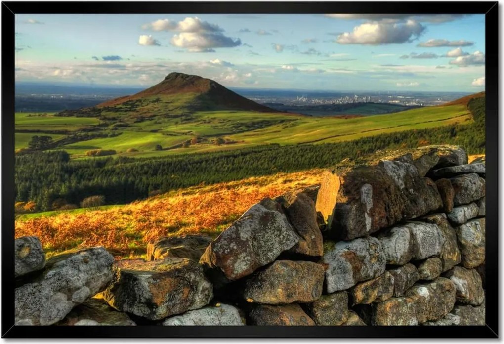 Poszterek keretben 60x40 Hegyi sziklák