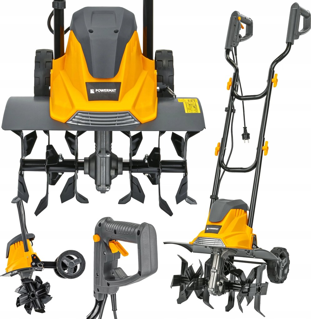 Elektromos Talajlazító Kultivátor 1900W 400MM Mélység 220MM