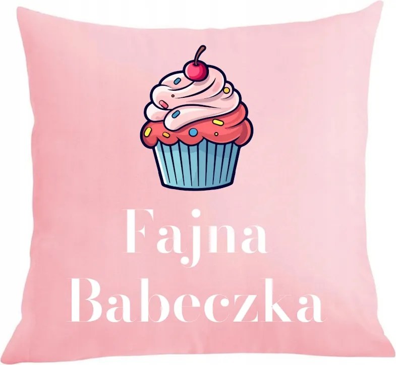 Párna párnahuzat Nőnapra Hűvös Muffin Ajándék