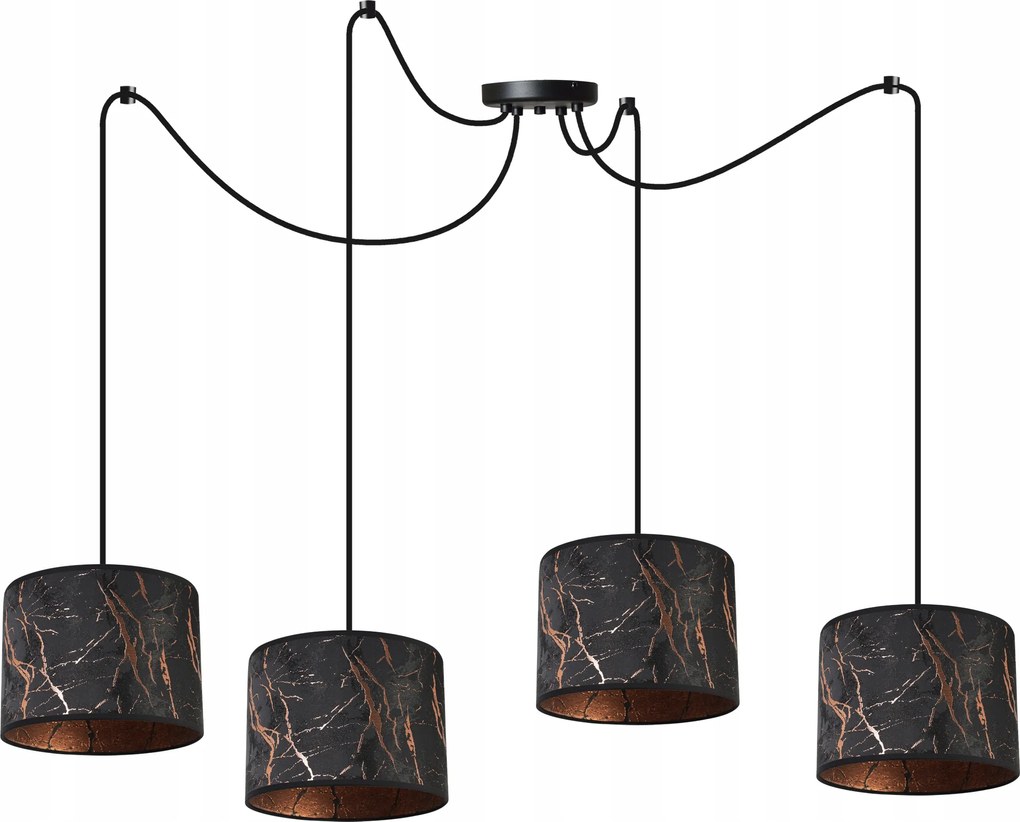 Mennyezeti Lámpa Lógó Csillár Glamour Lámpaernyő Loft Pók Réz A Nappaliba