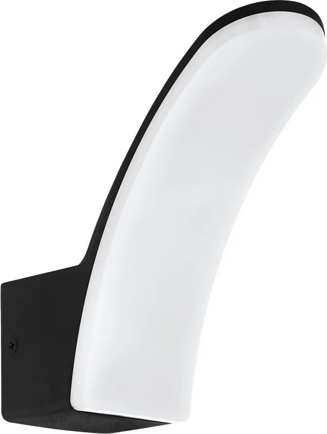 EGLO 98148 FIUMICINO Modern Kültéri Fali Lámpa Fehér, Fekete LED IP44