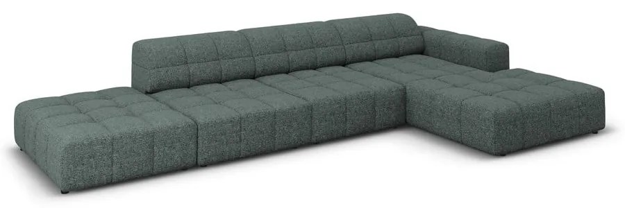 Türkiz sarokkanapé (jobb oldali) Chicago – Cosmopolitan Design