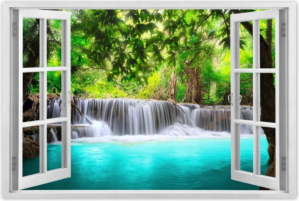 Poszterek 120x80 Vízesés Ázsiában