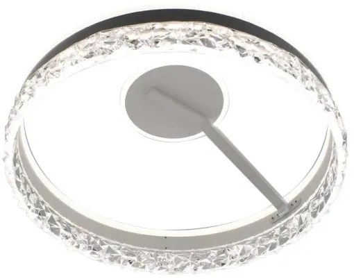 LED Dimmelhető felületre szerelhető csillár LED/86W/230V 3000-6500K fehér + távirányítás