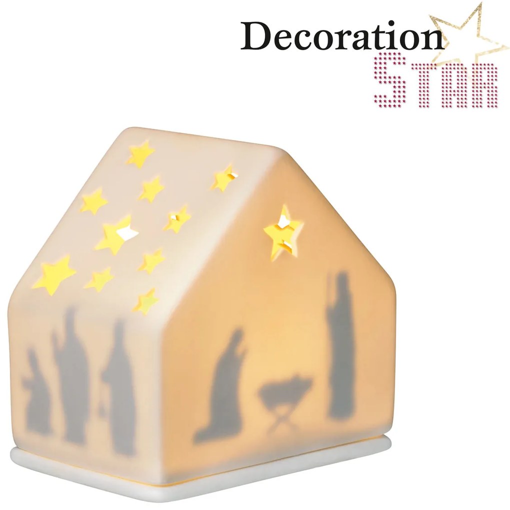 Räder Fehér porcelán kialakítású gyertyatartó CRIB