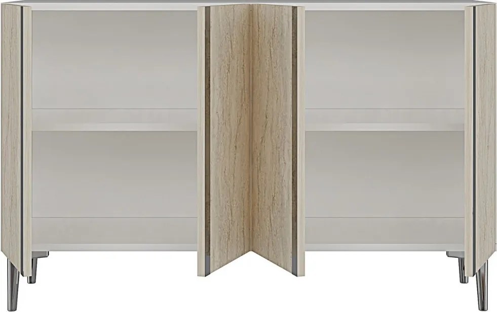 Anka 120 - White, Travertine, Gold