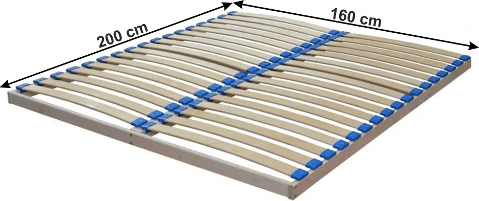 Ágyrács, 160x200, STELAR