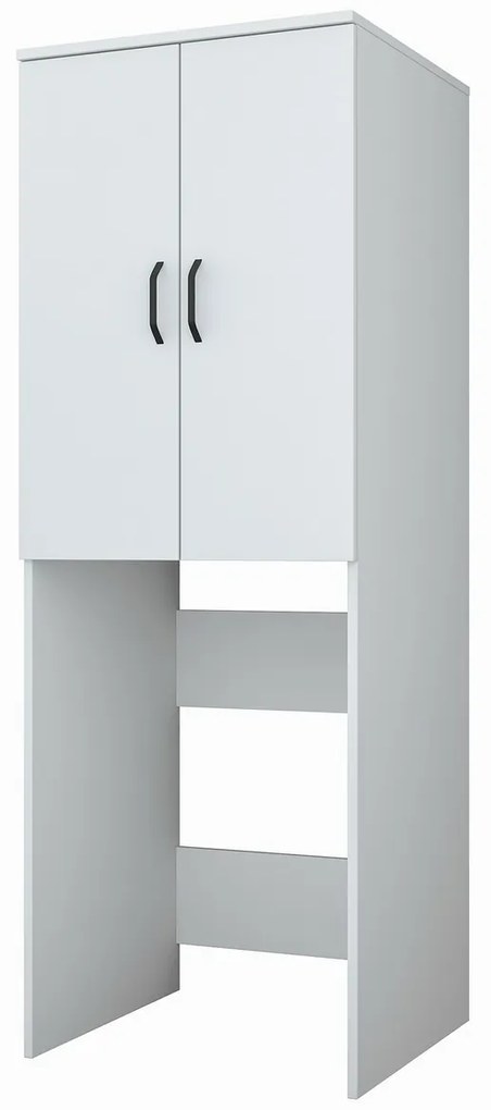 Kamil White szekrény a mosógép fölé