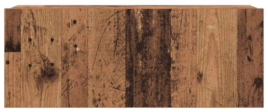 TV szekrény garnitúra 4 pcs Régi fa 160 x 30 x 30 cm Faanyag