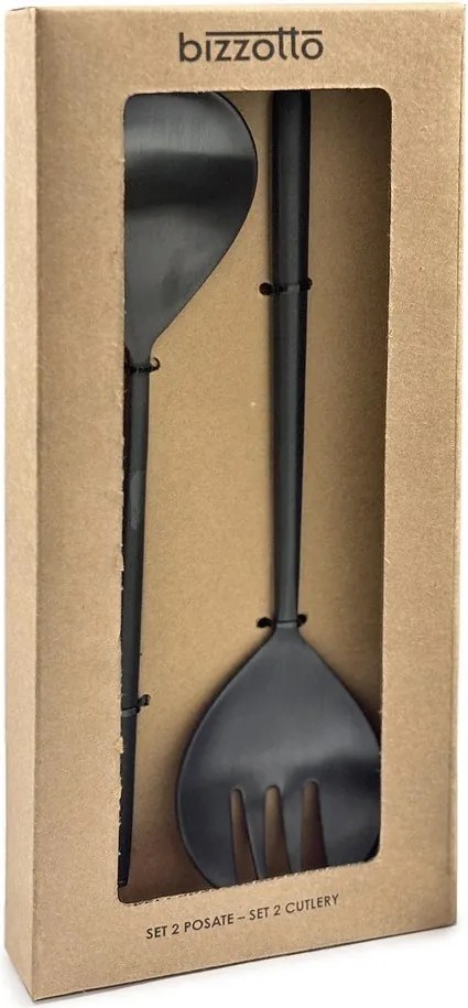 Rozsdamentes acél salátaszedő 2 db-os Hestia – Bizzotto