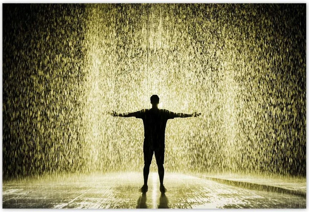 Poszterek 185x125 Keményen esik az eső