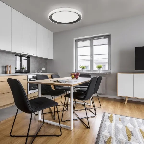 Leuchten Direkt 14659-18 - LED RGB Dimmelhető lámpa LOLA LED/24W/230V + távirányító