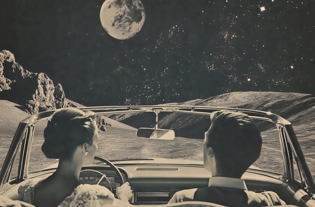 Poszter 91,5x60cm Vigyél engem a Holdra