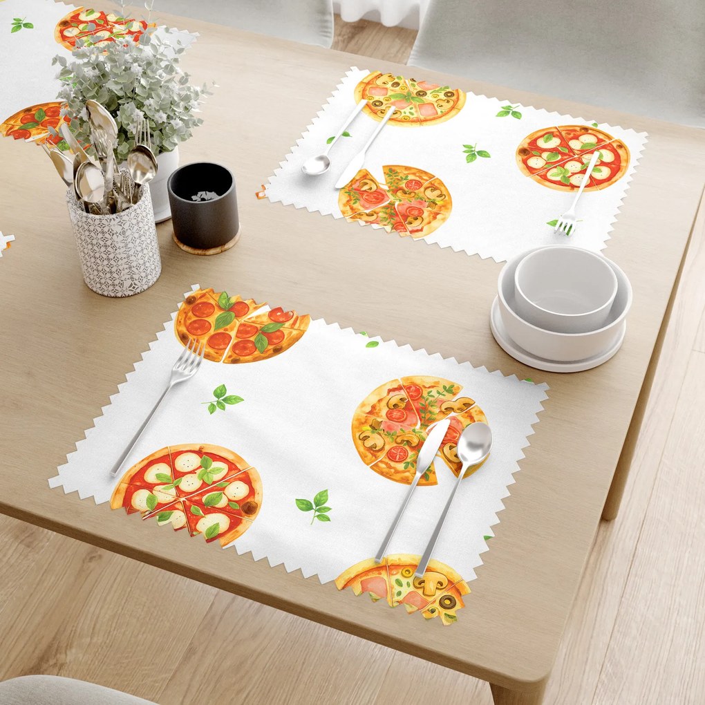 Goldea teflonbevonatú reggeliző alátét - ropogós pizza - 2db 30 x 40 cm