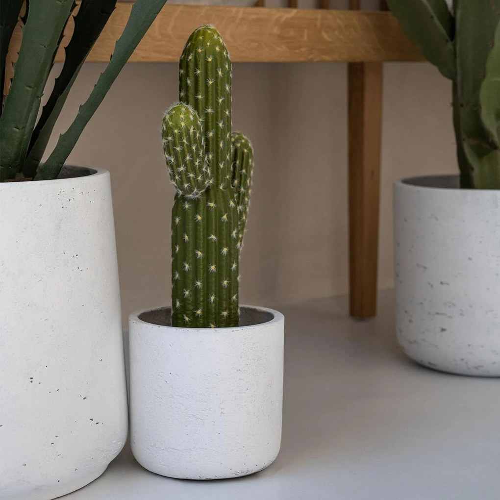 Pottery Pots Charlie ültetőgép, színe antik fehér, többféle méretben - PotteryPots méret: XS - 11,5 cm, ⌀ 12 cm