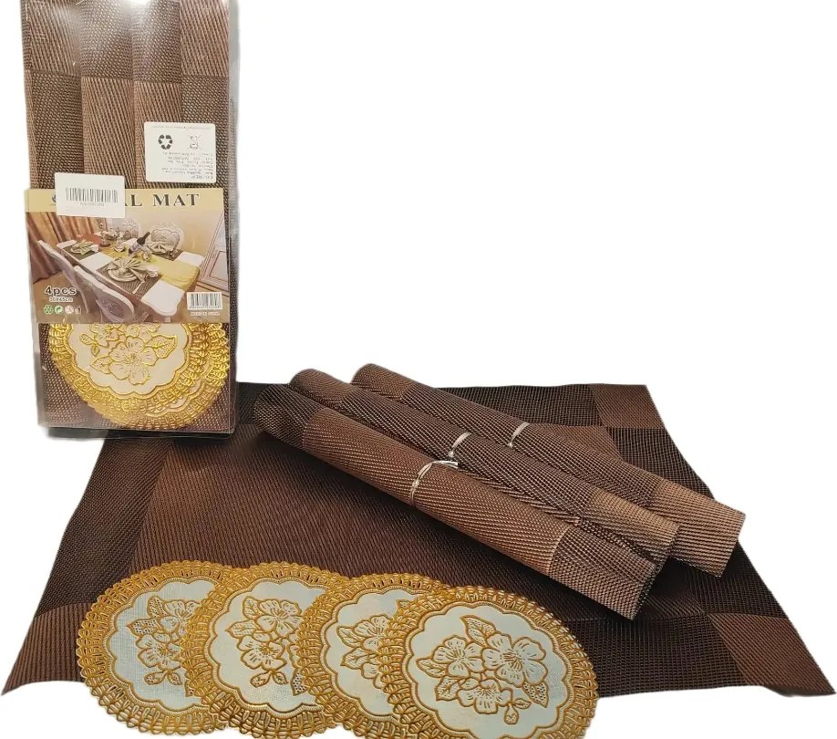 4 Db-os Konyhai Tányéralátét Szett Alátét