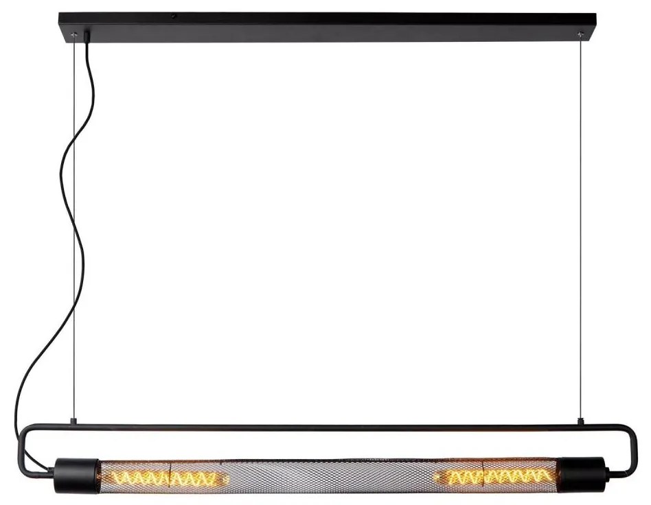 Lucide 05433/02/30 - Csillár zsinóron CALIXT 2xE27/10W/230V