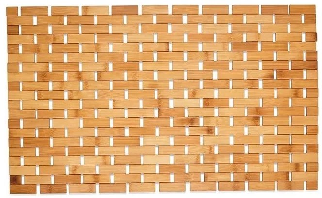 Rea - bambusz fürdőszobai szőnyeg 40x60 cm 371563A, fa, LAZ-09563