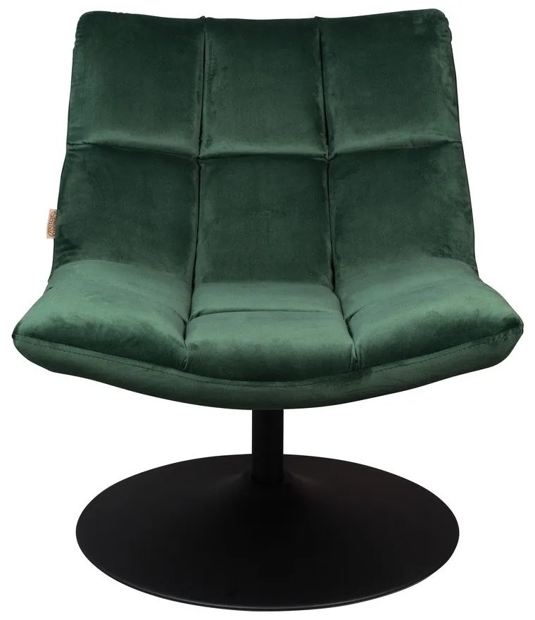 Bar zöld bársony fotel - Dutchbone