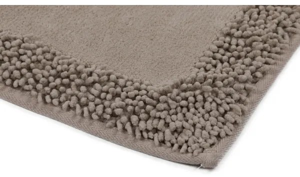 2x Fürdőszobai szőnyeg PIANTE 60x100 cm barna készlet