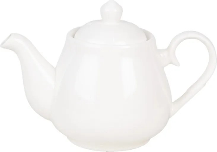 Albart fehér porcelán teáskanna 800 ml