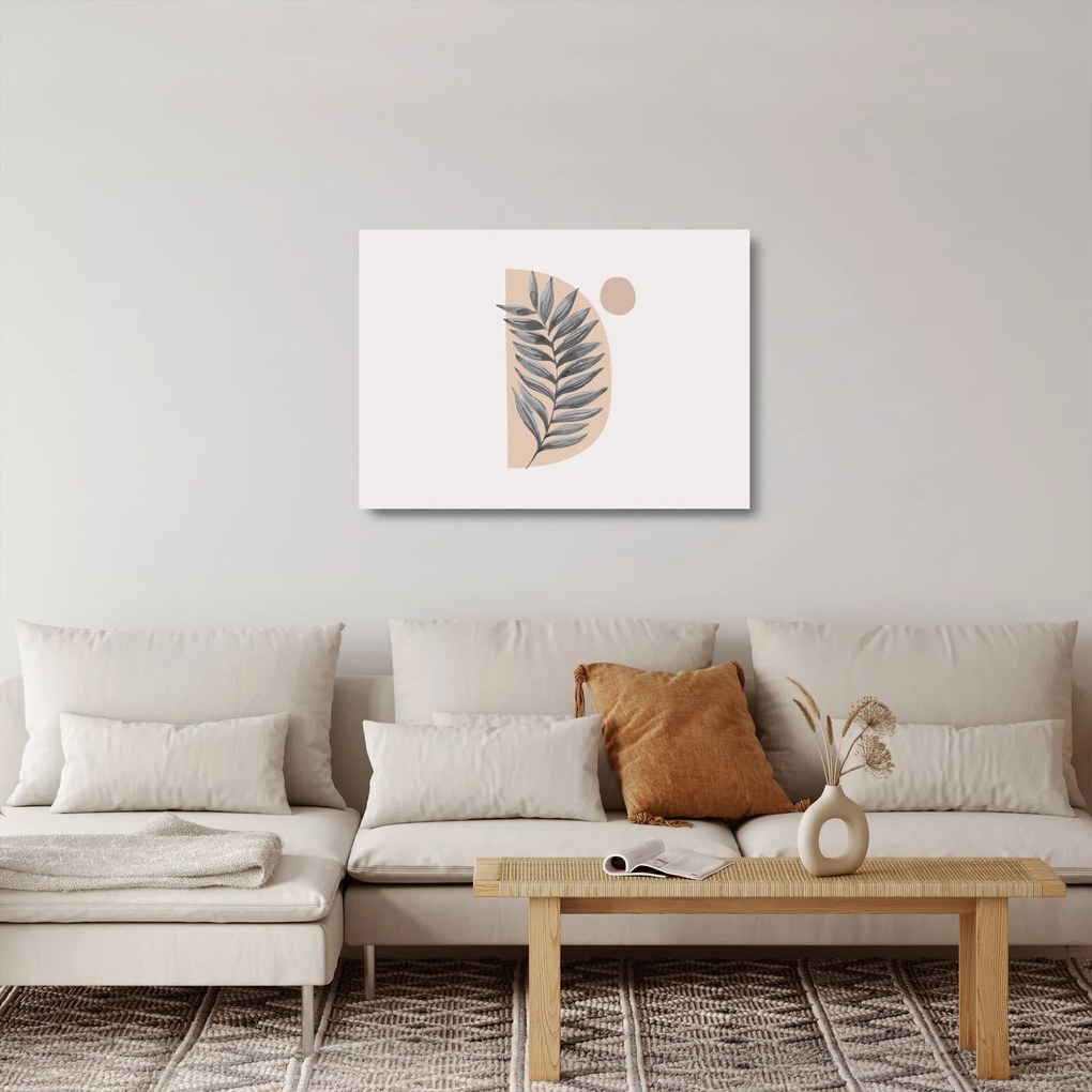 Üveg kép - N⁰1 illusztrált lap (70x50 cm)
