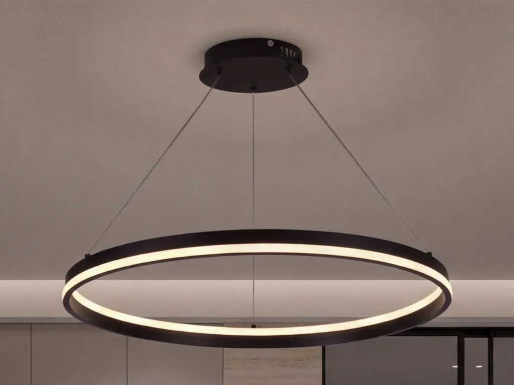 LED függesztett lámpa + távirányító 80 W – J4393/B