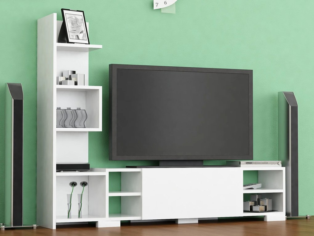 Nappali fal Perla set (fehér) . 1102463