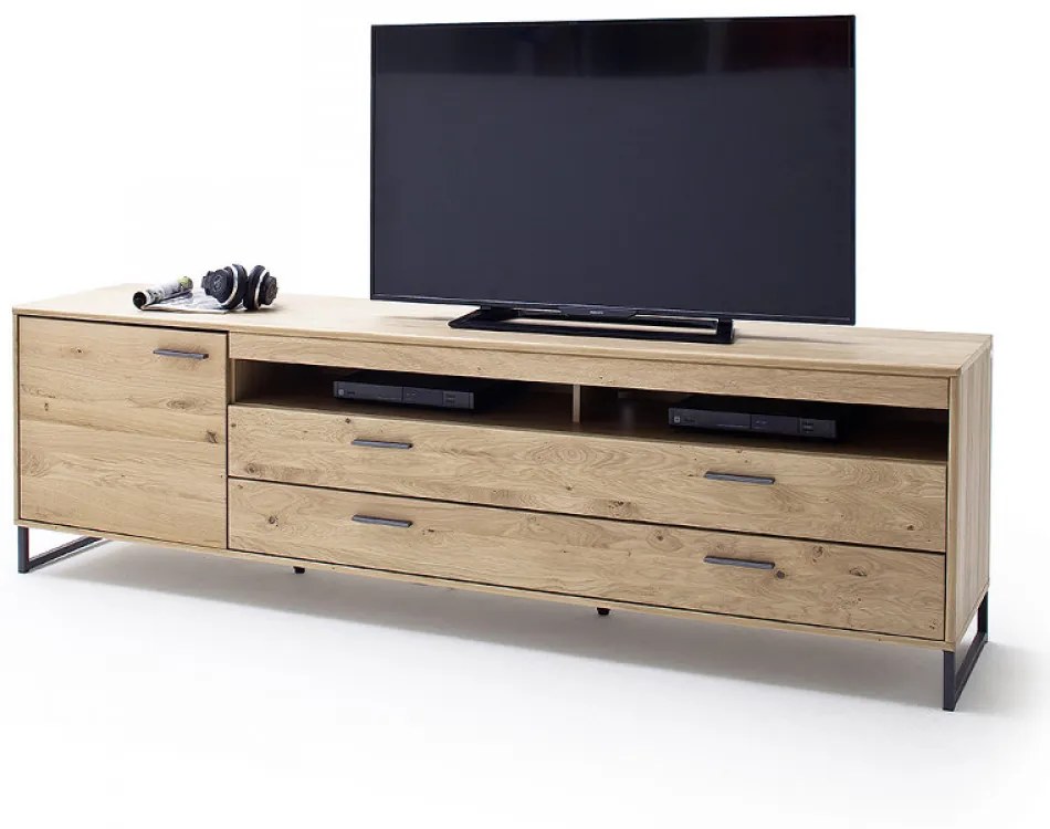 PORTLAND T32 Nagy TV Szekrény 1 ajtós 2 fiókos 224cm