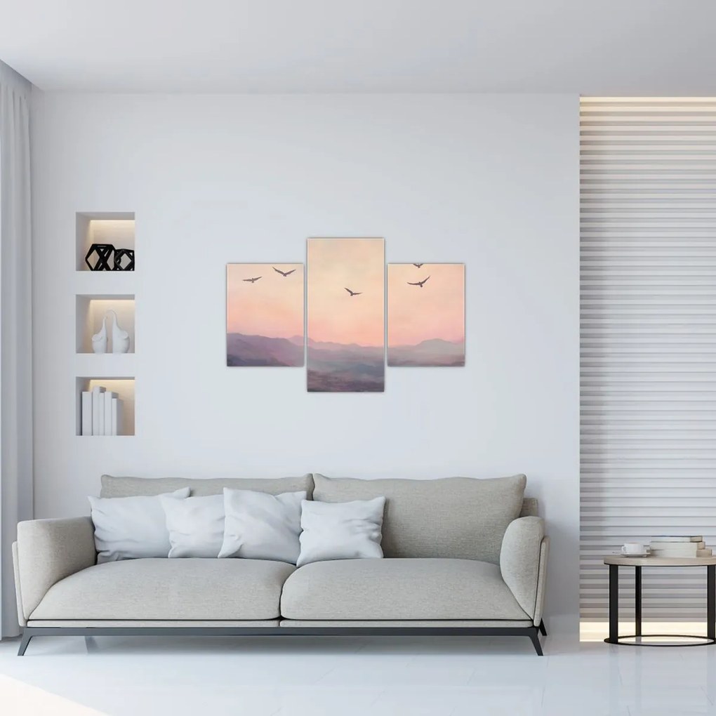 Kép - Madárcsapat II. (90x60 cm)