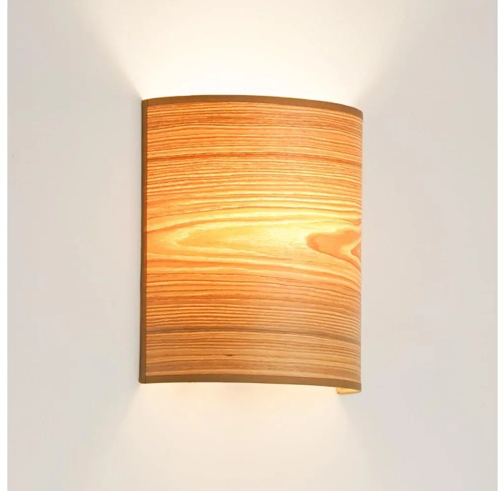 Brilagi - Fali lámpa SEMI 1xE27/15W/230V átm. 20 cm barna