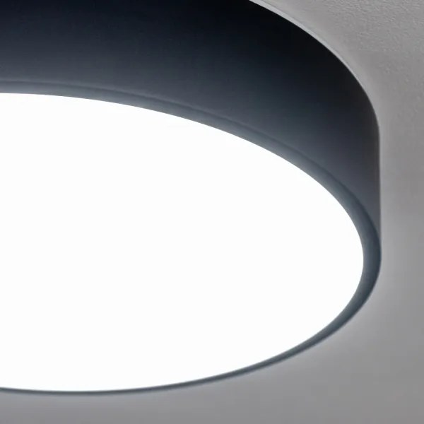 Brilagi - LED fürdőszobai mennyezeti lámpatest POOL LED/24W/230V Ø 30 cm IP54 fekete