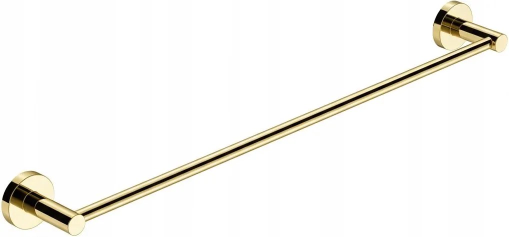 Fürdőszobai Törölközőtartó Arany 63 cm Egykaros Felcsavarozható Rea Leo