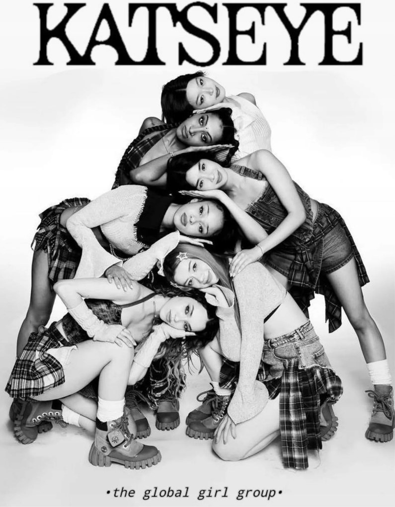 Poszter Katseye A4 21x30 cm