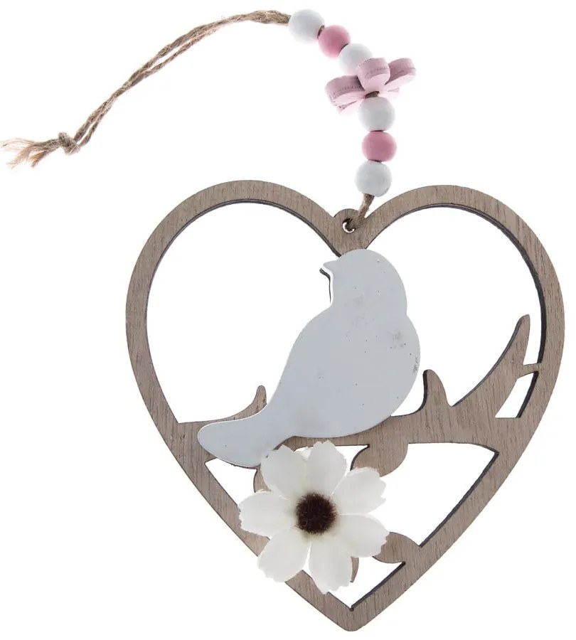 Fa szív függődísz készlet 2 db-os - Dakls