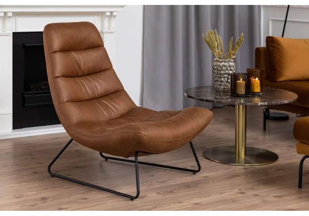 Barna relaxációs fotel Milford - Actona