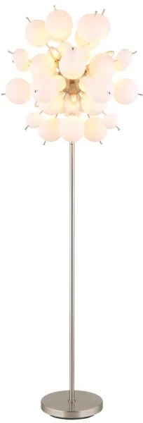 Globo 15633SO - Állólámpa UDO 6xE14/25W/230V fehér