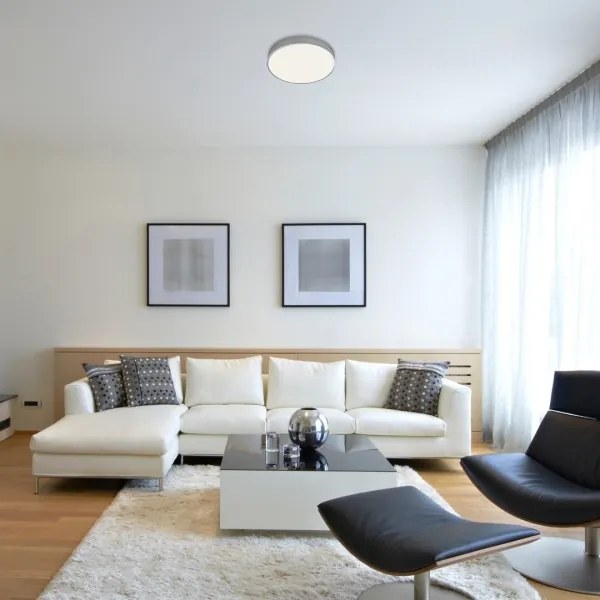 Rabalux 3315 - LED mennyezeti lámpa TESIA LED/36W/230V 40 cm ezüst