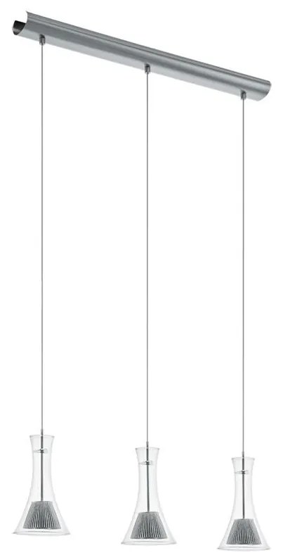 Eglo 93793 - LED függeszték MUSERO 3xLED/5,4W/230V