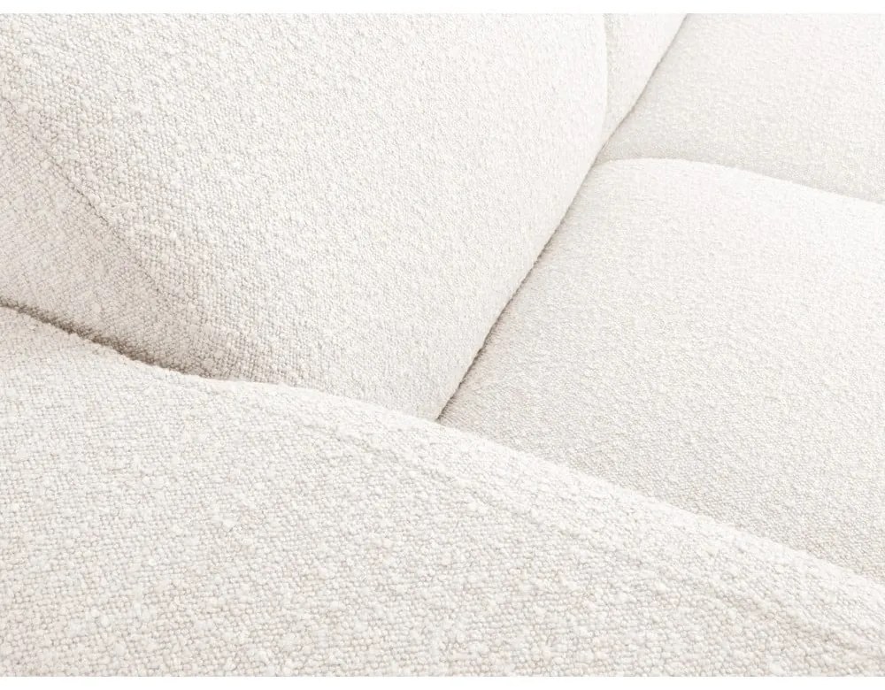 Fehér buklé kanapé 235 cm Molino – Micadoni Home